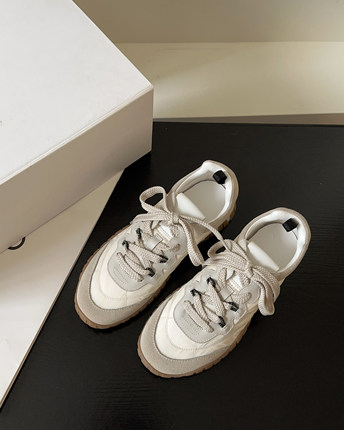 25ss/无标.饼干鞋.内里羊皮.春秋休闲女鞋