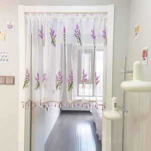 惠吉美梦梦幻帘半帘免打孔