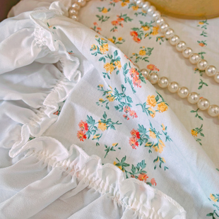 纯棉100全棉遮丑床头柜盖布防尘遮灰布床头柜改造垫布专用防猫毛