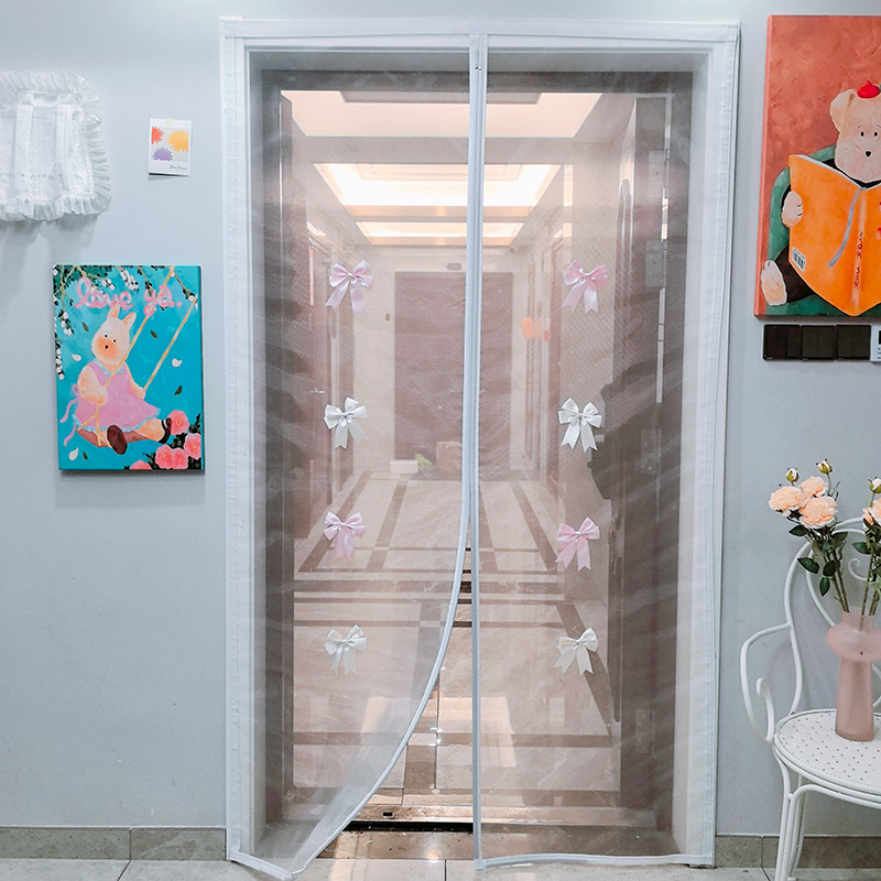 卧室门帘公主风2024新款