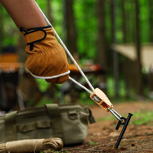 HikeMount加粗防风绳滑轮拉紧器