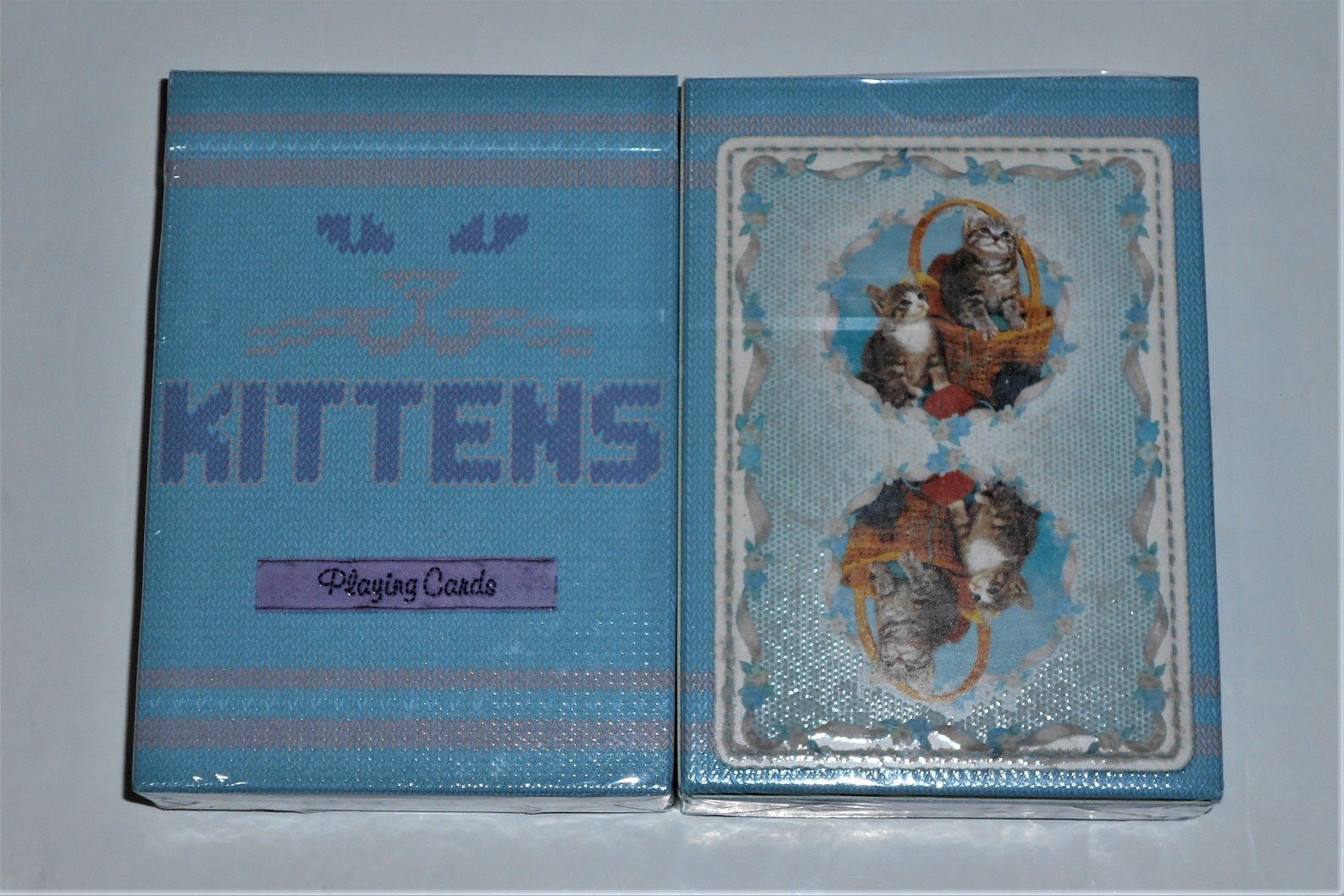 美國原裝進口 Blue Kittens 藍貓 比利时厂 花切收藏 撲克牌