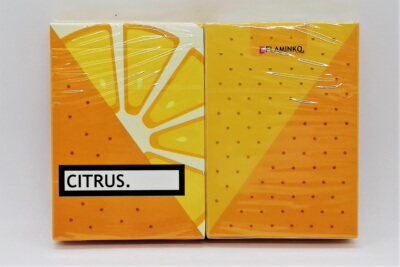 美國原裝進口 CITRUS 柑橘 Cartamundi 比利时厂 花切收藏 撲克牌