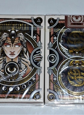 國原裝進口 Primordial Aether Gilded 原始神灵 花切限量撲克牌