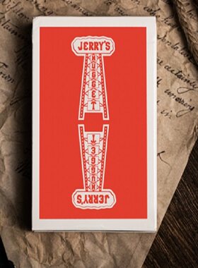 美國進口 Jerry's Nugget Atomic Red 标记号牌限量 天梯扑克牌