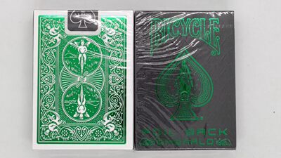 美國原裝進口 Bicycle MetalLuxe Emerald 燙金限量 收藏 撲克牌