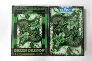 美國原裝進口 Green Dragon 綠龍 魔術花切收藏 撲克牌