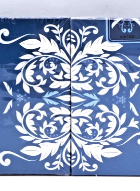 美國原裝進口 Leaves Winter 樹葉 藍色 花切收藏 撲克牌