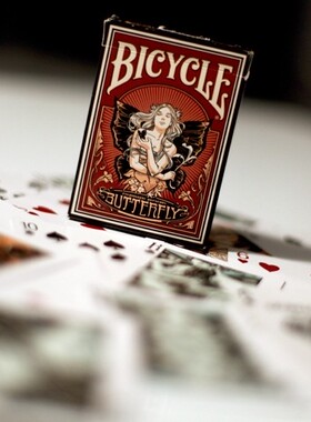美國原裝進口 Bicycle butterfly PLAYING CARDS 花切收藏 撲克牌