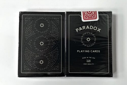 美國原裝進口 Paradox 悖论 收藏花切 撲克牌