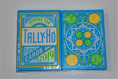 美國原裝進口 Tally-ho Summer 2019 夏季版 花切 撲克牌