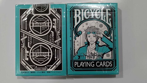 美國進口 Bicycle WORLD TRIGGER v2 境界觸發者 卡通收藏 撲克牌