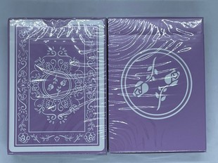 美國原裝進口 Black Roses 黑玫瑰 Lavender 記號 收藏 撲克牌