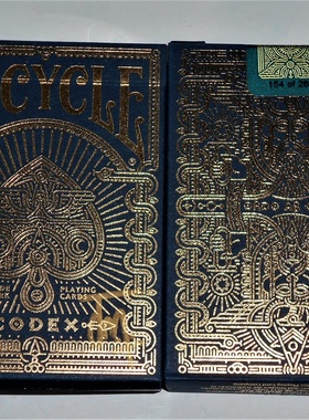 美國進口 Bicycle Codex GILDED 簽名版 無塑封 聖典 限量撲克牌
