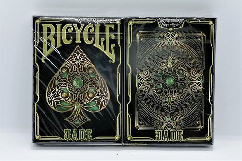 美國原裝進口 Bicycle Jade 翡翠玉石 花切收藏 撲克牌
