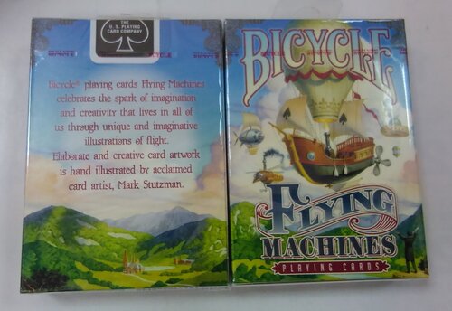 美國原裝進口 Bicycle Flying Machines 飛行器 撲克牌