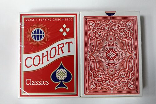 美國原裝進口 Cohorts Red Playing Cards 收藏花切 撲克牌