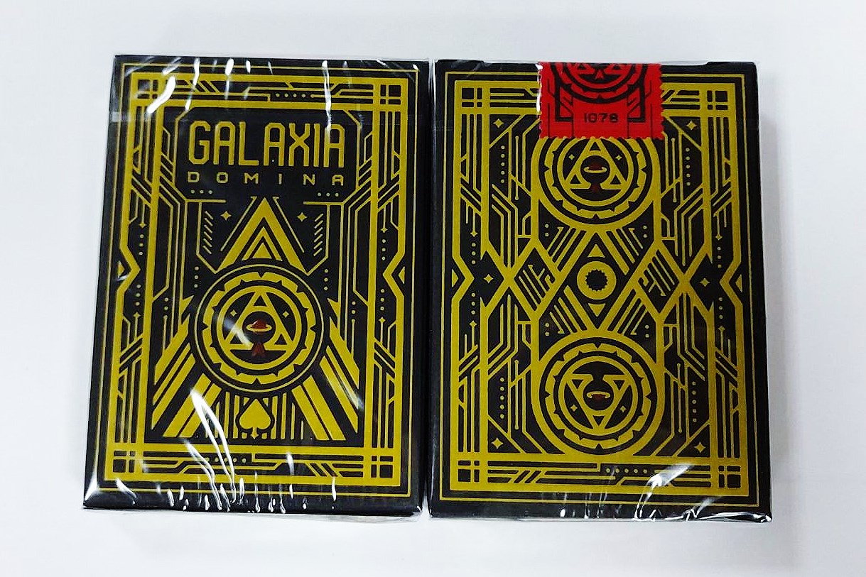 美國原裝進口 GALAXIA Domina 銀河 科幻主题 限量收藏 撲克牌