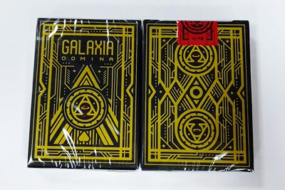美國原裝進口 GALAXIA Domina 銀河 科幻主题 限量收藏 撲克牌