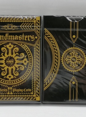 美國進口 GRANDMASTERS Casino XCM 大師 平面 收藏撲克牌