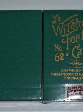 美國原裝進口 Ye Witches No 62复古复刻 花切收藏 限量撲克牌