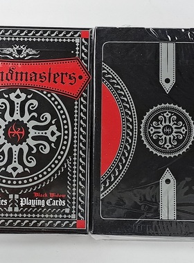 Grandmasters Black Widow Spider 黑寡婦 標準版 花切收藏 撲克