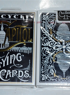 美國原裝進口 Bicycle Capitol 國會大廈 花切收藏 撲克牌