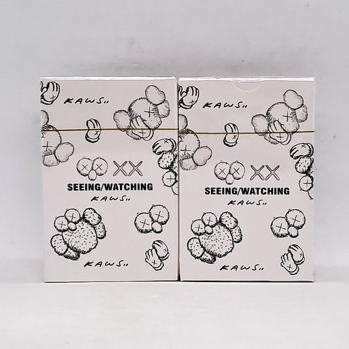美國原裝進口 Kaws Seeing / Watching 稀有收藏 撲克牌
