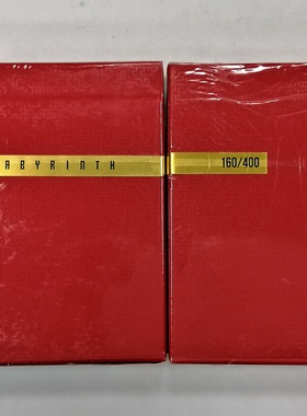 美國原裝進口 Red Labyrinth 红色迷宫  限量400付收藏花切撲克牌