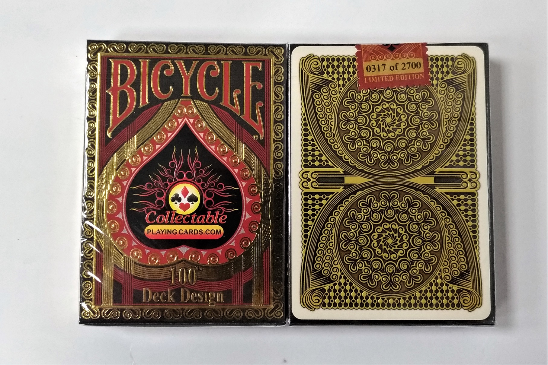 美國原裝進口 Bicycle CPC 100th Deck Design 限量 花切撲克牌
