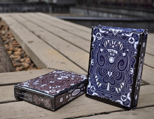美國原裝進口Totem blue playing cards 圖騰 藍色 撲克牌