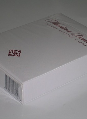 美國進口 Ellusionist Red Bordered Dealers DM 白色莊家撲克牌