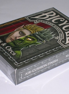 美國原裝進口 BICYCLE The Elves and Orcs deck 紀念 撲克牌