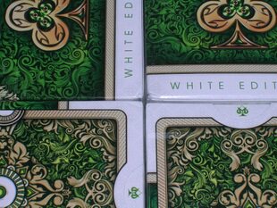 美國原裝進口 White Ornate Deck 華麗 單車撲克牌-瑕疵碰角