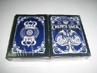 美國原裝進口 The Blue crown 藍皇冠 V2 凸字版撲克牌