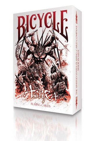 BICYCLE ASURA 阿修羅PLAYING CARDS 紅色 撲克牌