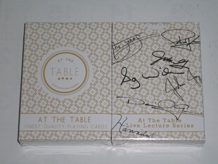 At the Table Playing Cards: Signature (Limited) 簽名版撲克牌