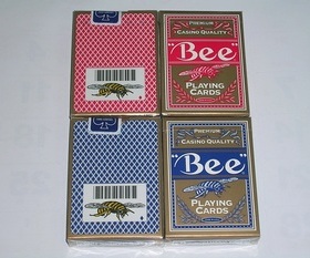 美國原裝進口 BUMBLE BEE (premium) 金包裝 絕版藍標 撲克牌