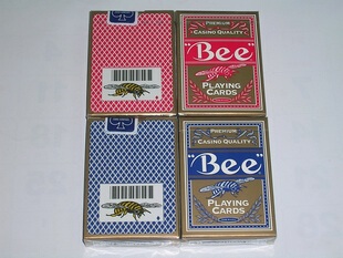 美國原裝進口 BUMBLE BEE (premium) 金包裝 絕版藍標 撲克牌