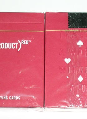 美國原裝進口 Product RED 紅色產品 撲克牌