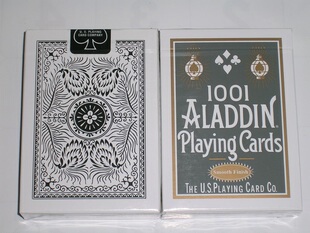 美國原裝進口 白色阿拉丁 White ALADDIN 1001 撲克牌