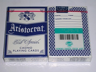 [絕版OHIO限購] HARRAHS STAR ARISTOCRAT CASINO 水藍撲克牌
