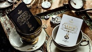 美國原裝進口 DD Alice in Wonderland 愛麗絲 白色 撲克牌