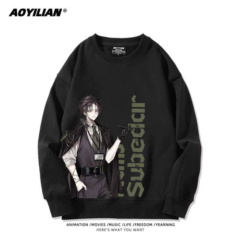 第五人格游戏囚徒卢卡监管者约瑟夫周边圆领卫衣青少年上衣服男女