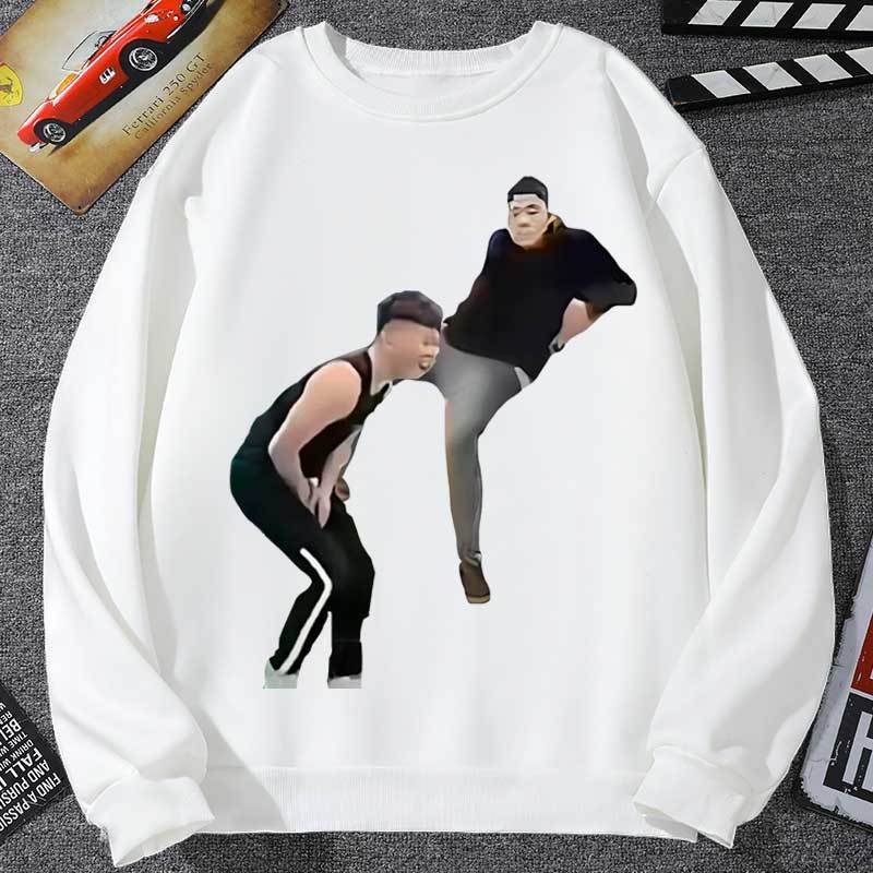 看海老师雷霆坐姿卫衣男外套女火影忍者主播coke抽象猎奇学生衣服