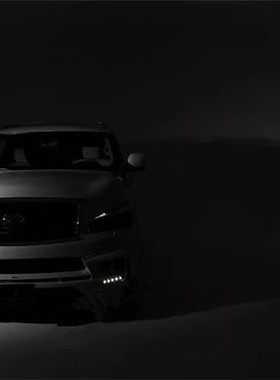 ROWEN 英菲尼迪 QX80 狼炎包围 QX56改装 前唇 后唇 中网 灯眉