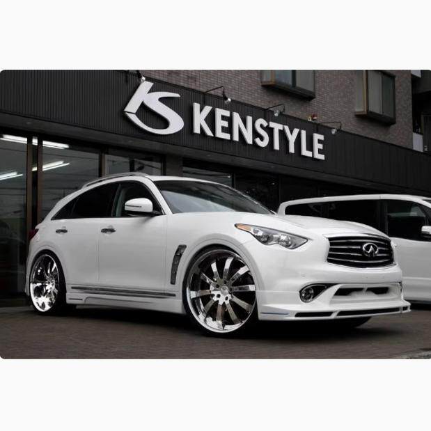 KENSTYLE 英菲尼迪 FX35 QX70改装小包围 套件 前唇 后唇 侧裙