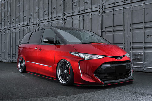 ESTIMA 普瑞维亚 大霸王 ACR50W 小包围 改装 前后唇 侧裙