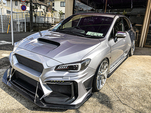 WRX ADDICTION 斯巴鲁 WRX 大包围 改装保险杠 前后杠 侧裙 尾翼