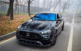 碳纤维 尾翼 W213 后唇 前唇 改装 包围 AMG E63 奔驰E级 CFA